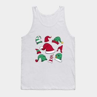 Christmas Hats Tank Top